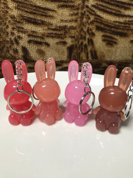 Porte-clés Lapin Coloré