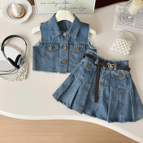 Robe en jean pour filles