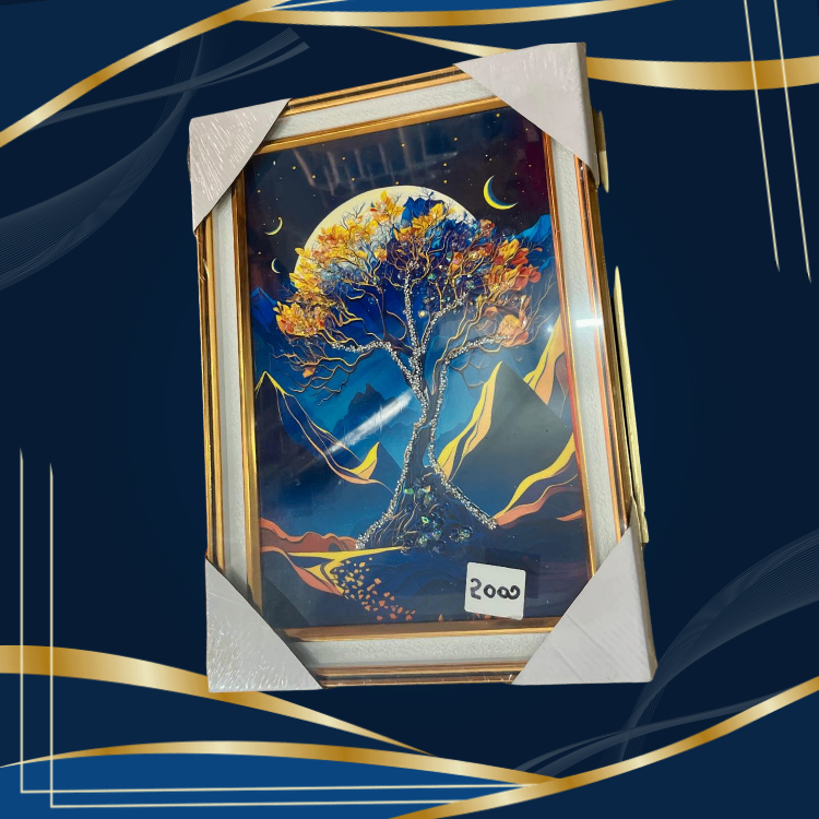 Tableau artistique encadré