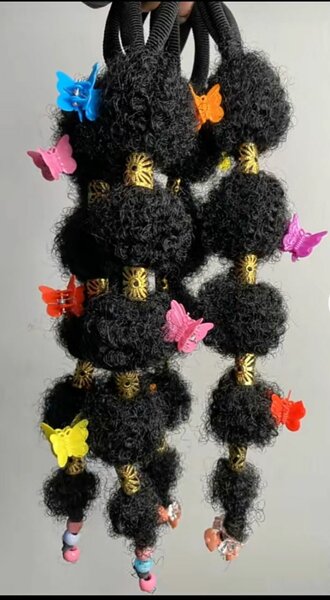 Extensions de cheveux pour enfants