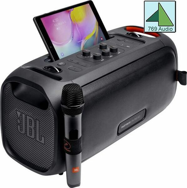 Enceinte Bluetooth JBL PartyBox avec microphone