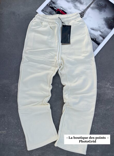 Pantalon de jogging blanc