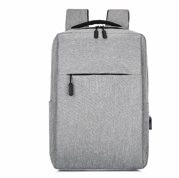Sac à dos gris pour ordinateur portable