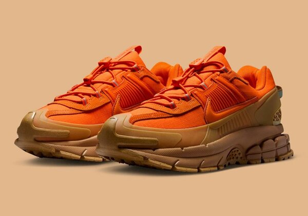 Baskets oranges modernes