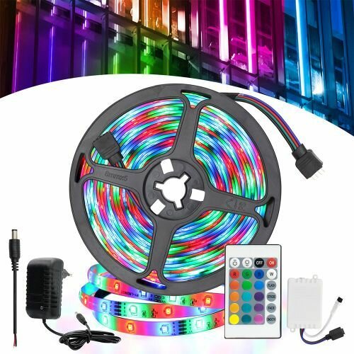Guirlande LED Télécommandé 5M