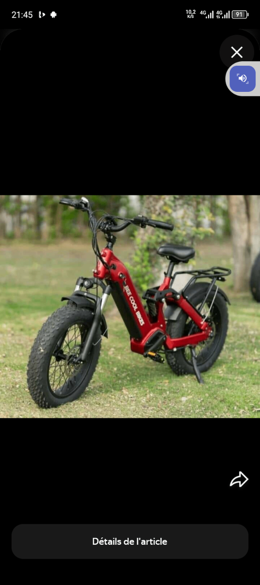 Vélo électrique tout-terrain