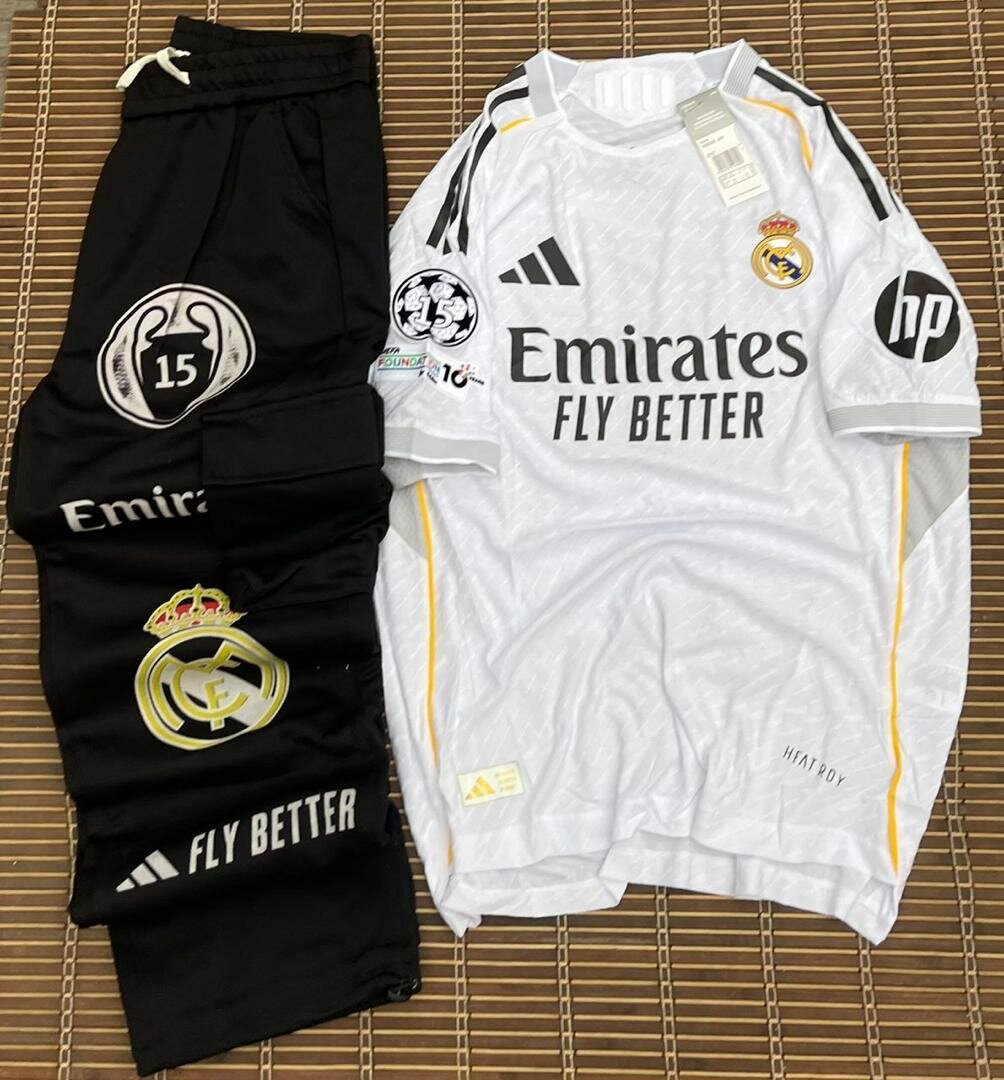 Ensemble maillot et pantalon Real Madrid