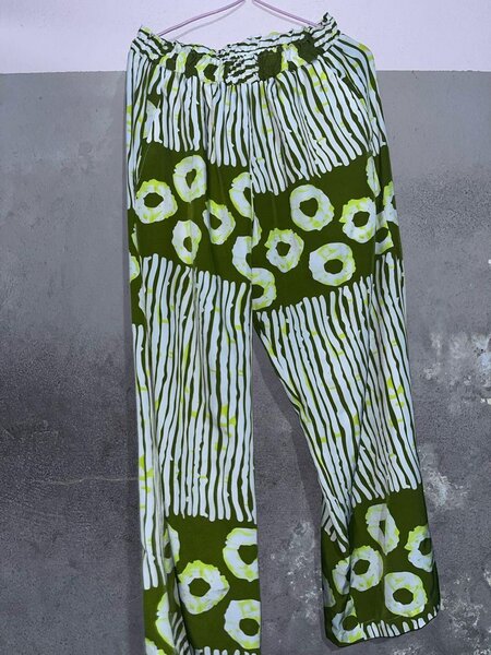 Pantalons amples imprimés