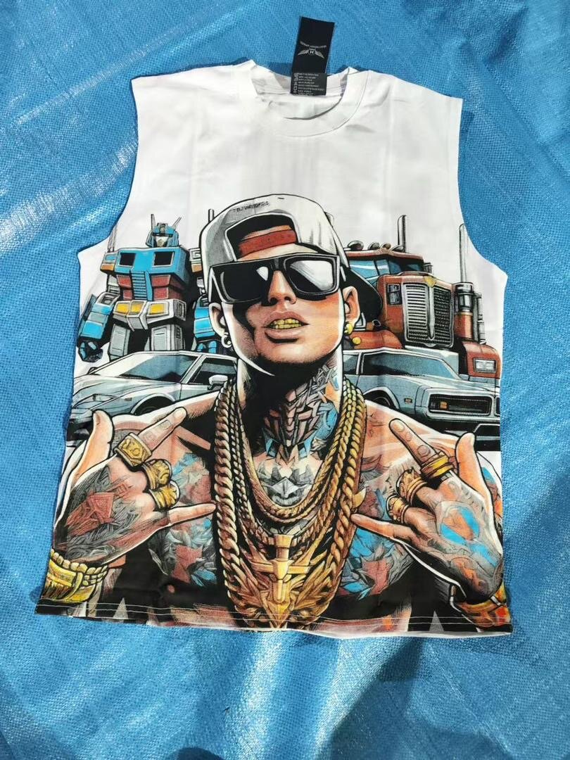 Débardeur imprimé urbain