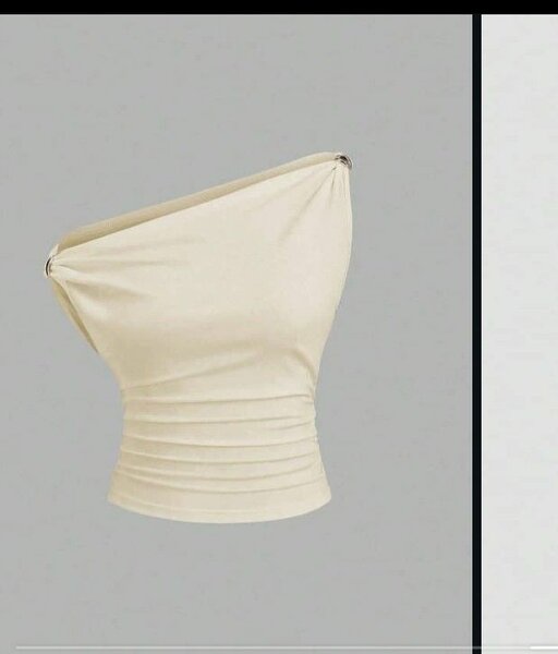 Top asymétrique chic femme