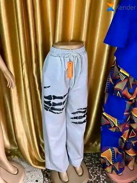 Pantalon décontracté homme gris