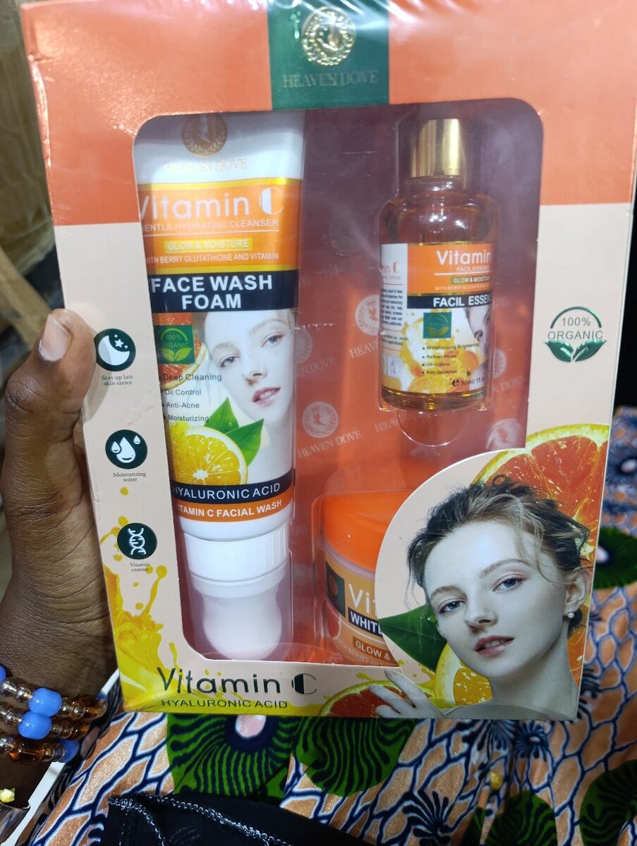 Set de soins visage avec acide hyaluronique