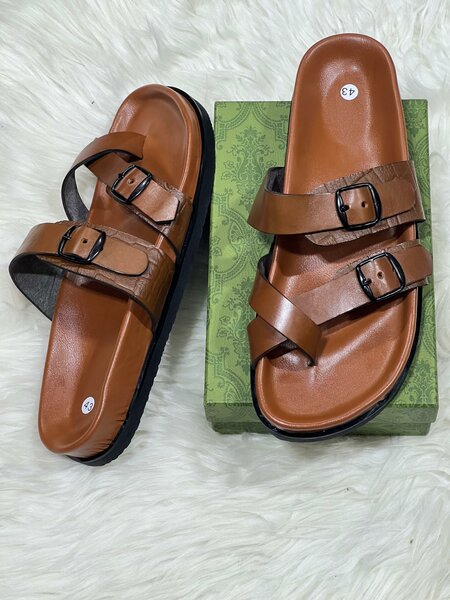 Sandales en cuir pour hommes