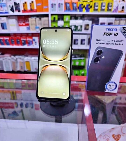 Tecno Pop 10 Smartphone 120Hz