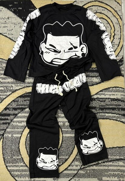 Tenue décontractée imprimée graphique