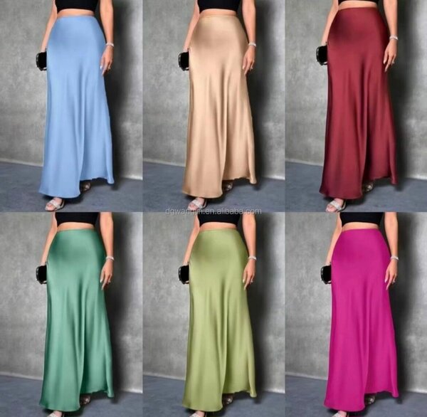 Jupe longue fluide et élégante pour femme