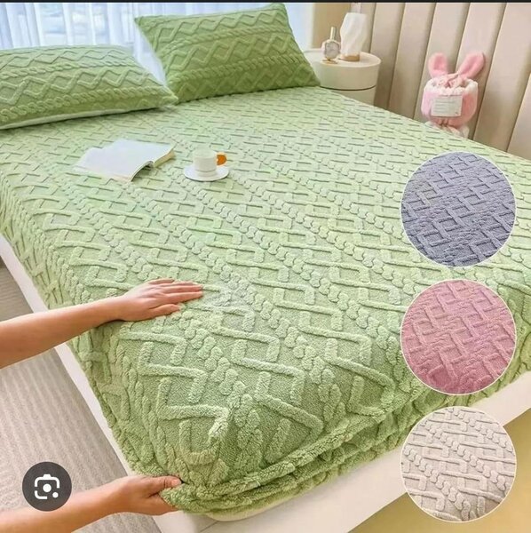 Couverture en tissu doux tissée