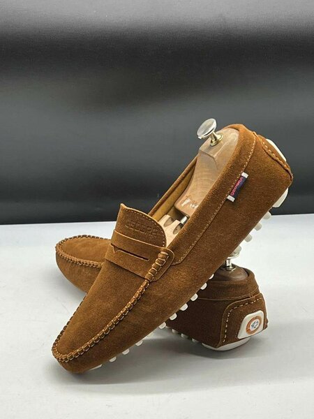 Mocassins en daim pour hommes