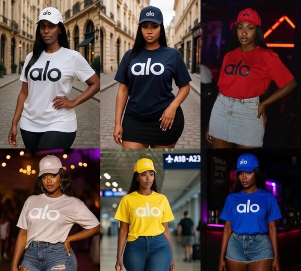 T-shirt Alo en coton