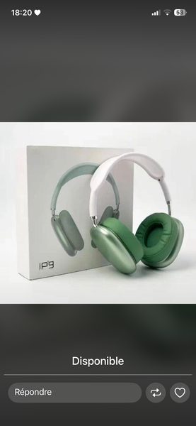 Casque Audio Sans Fil IP9