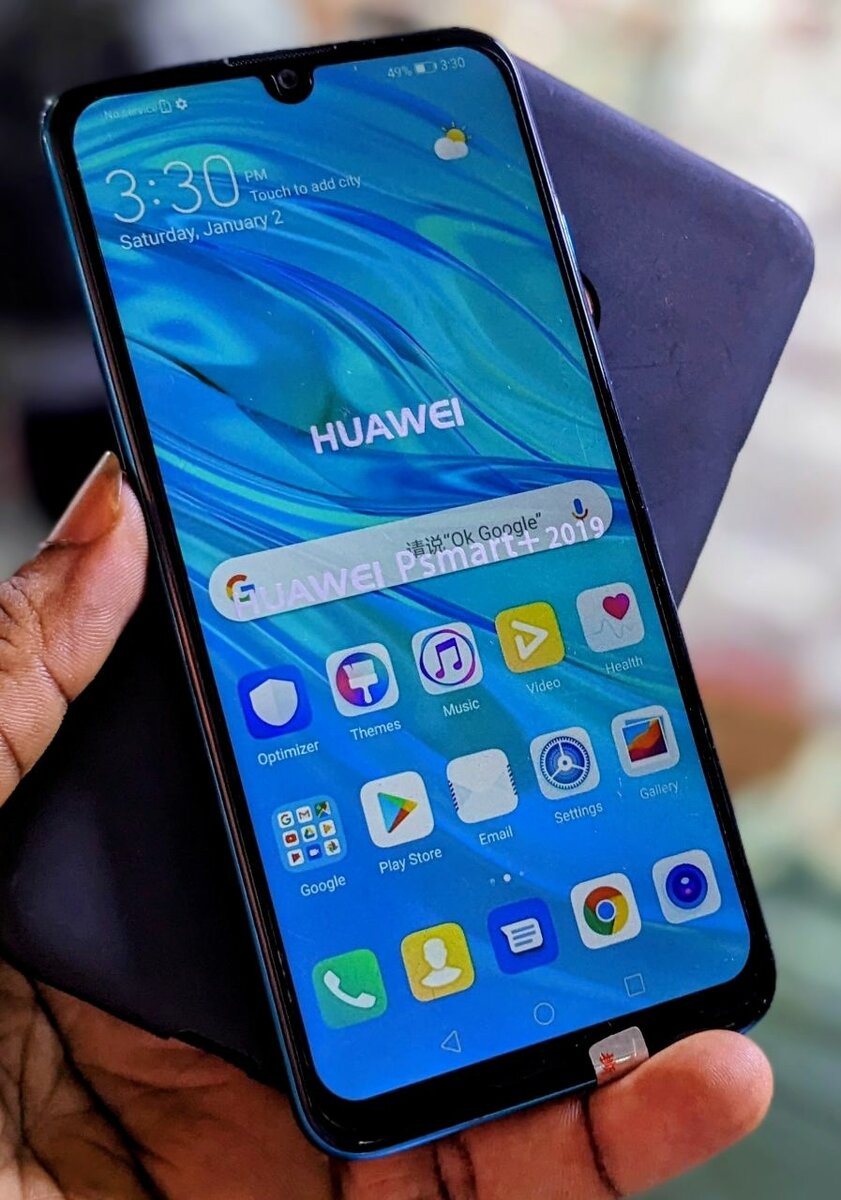 Huawei P Smart plus Bleu 128go