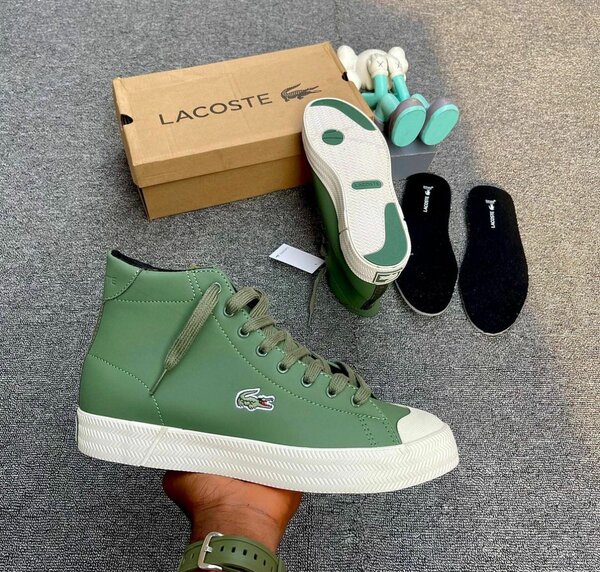 Chaussures Lacoste Homme Vertes