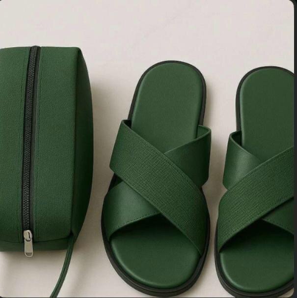 Sandales élégantes avec sac assorti