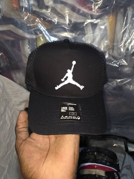 Casquette Sport Noir Homme