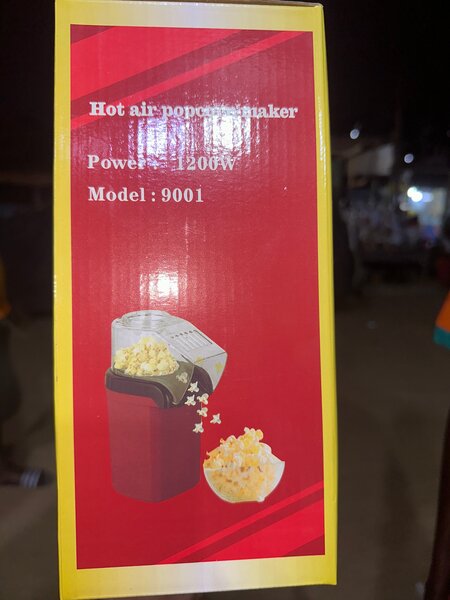 Machine à popcorn à air chaud