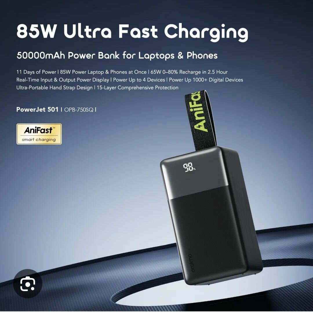 Oraimo Power Bank 50000mAh