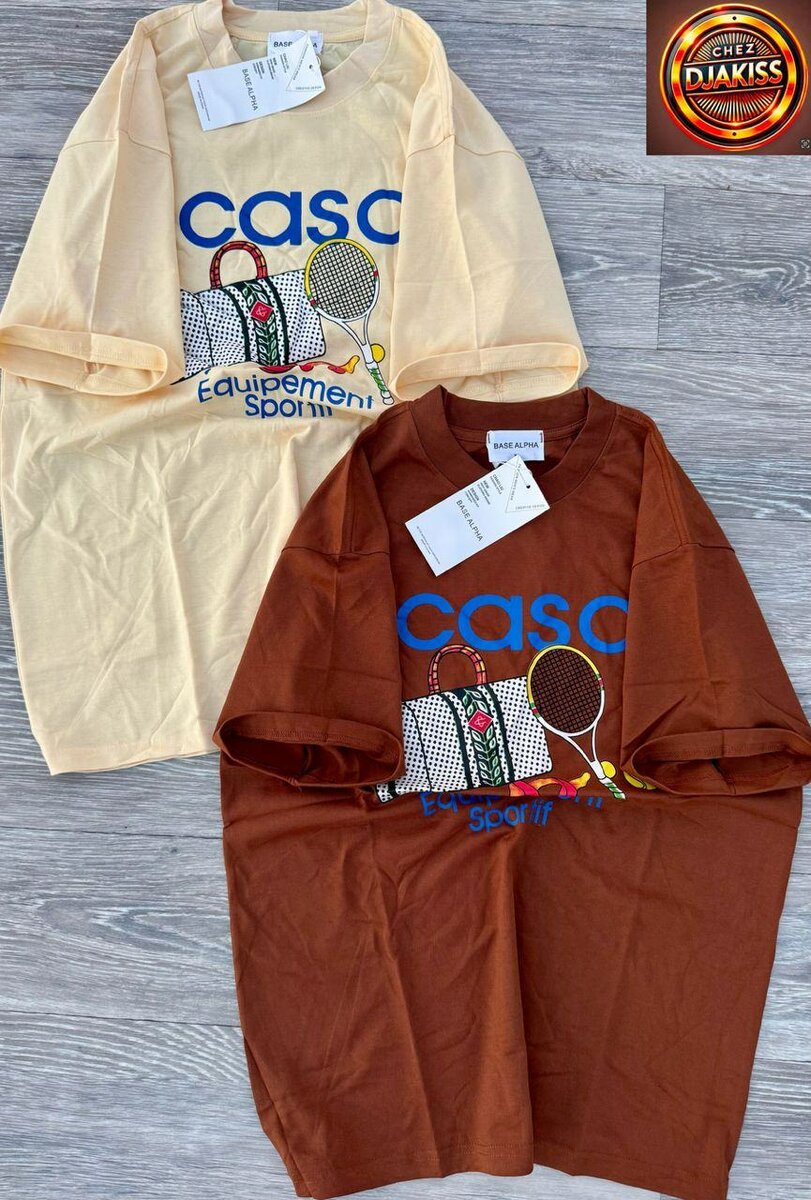 T-shirts décontractés imprimés