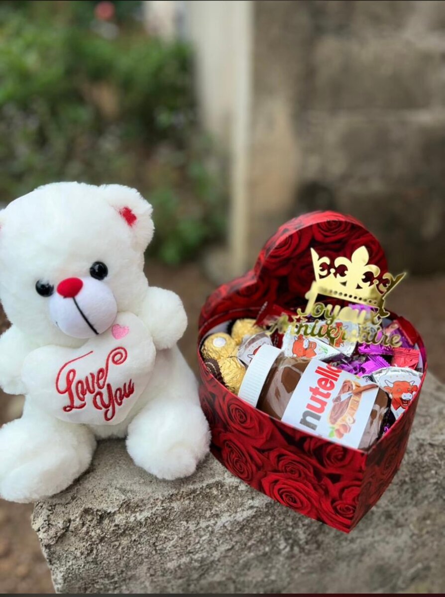 Bouquet de Roses et Cadeaux