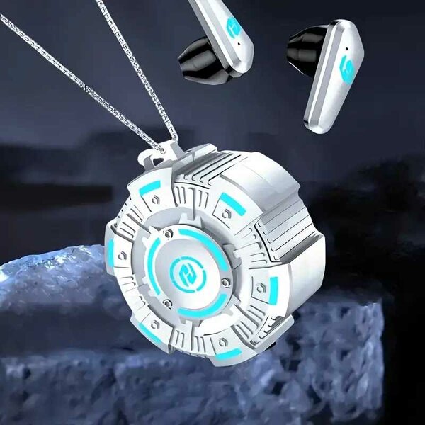 Écouteurs Bluetooth futuristes