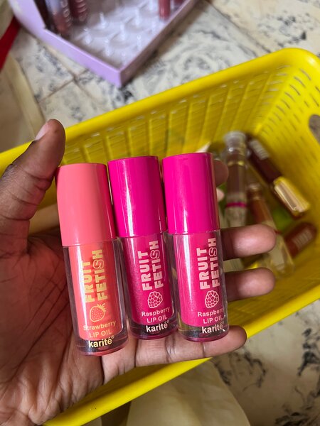 3pcs Huile à Lèvres Fruitée