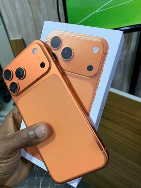 Smartphone moderne orange