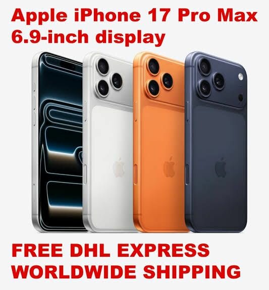 iPhone 17 Pro Max Orange