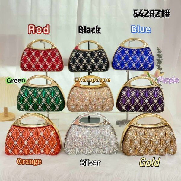 Pochettes élégantes soirée strass