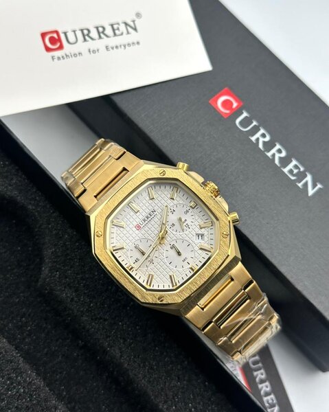 Montre homme dorée Curren