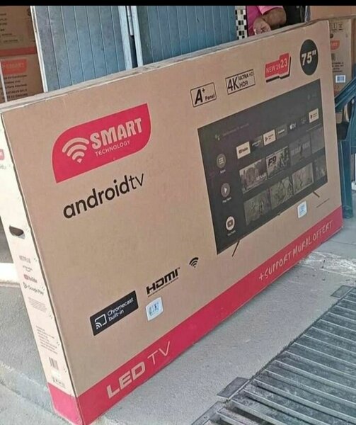 Téléviseur LED 4K 75" Android