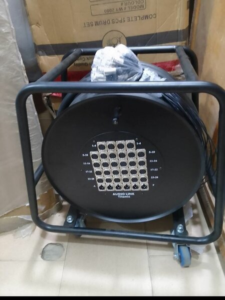 Pro Audio Snake Cable Reel