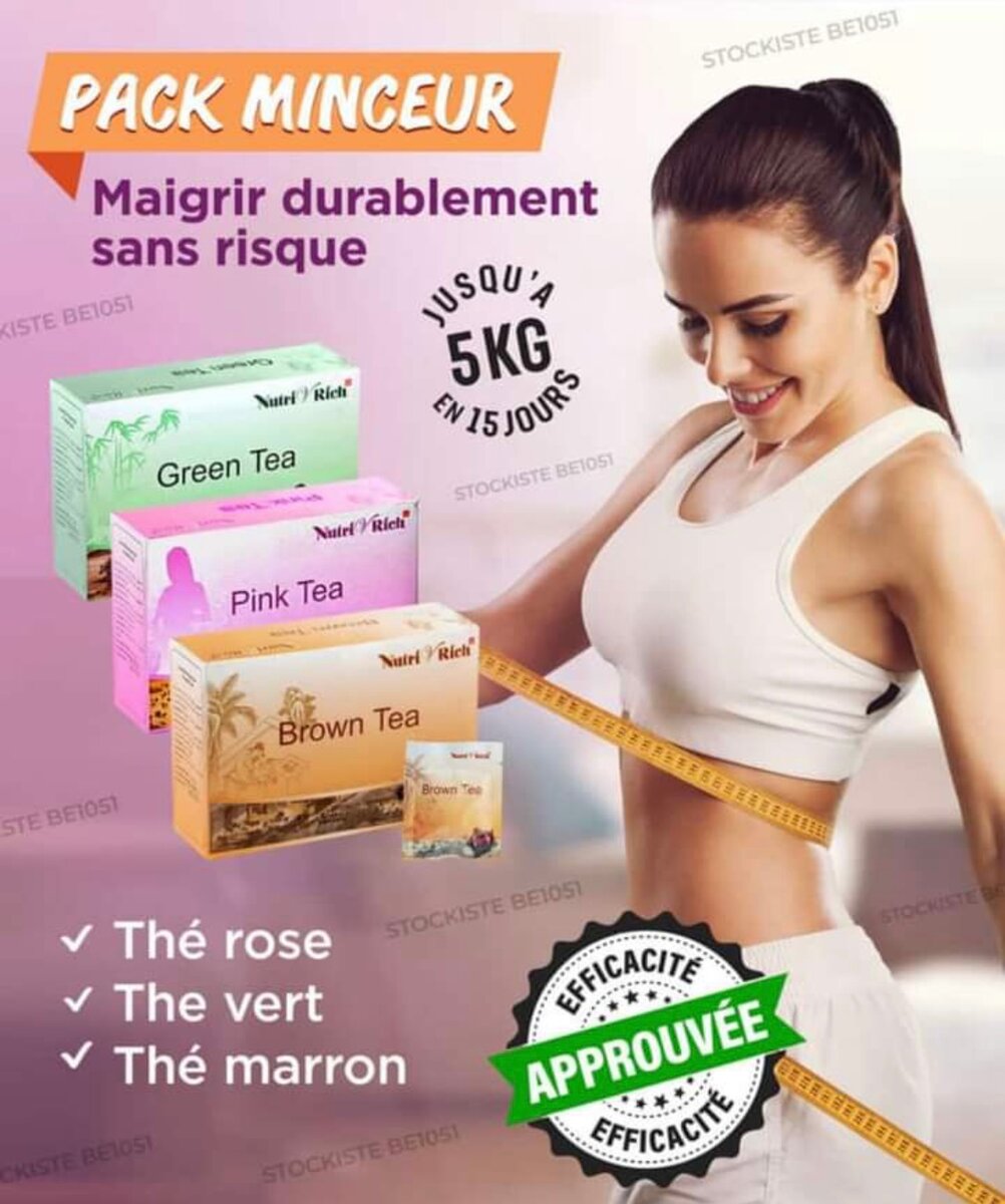 Pack de Thés Longrich Minceur