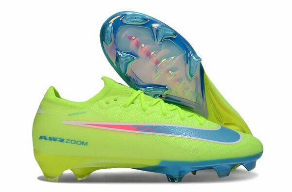 Chaussures de football Nike jaune fluo