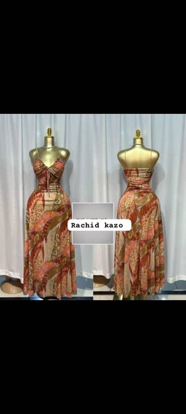 Robe maxi estivale bohème