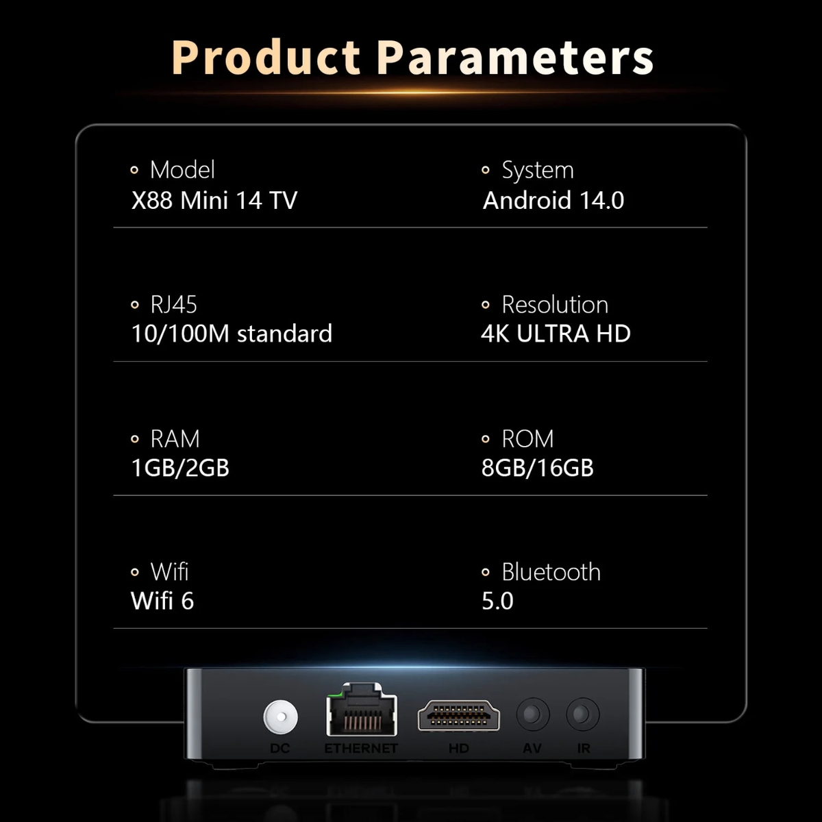 Box TV X88 Mini 14 4K
