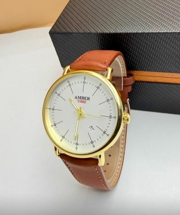 Montres en cuir élégantes Amber
