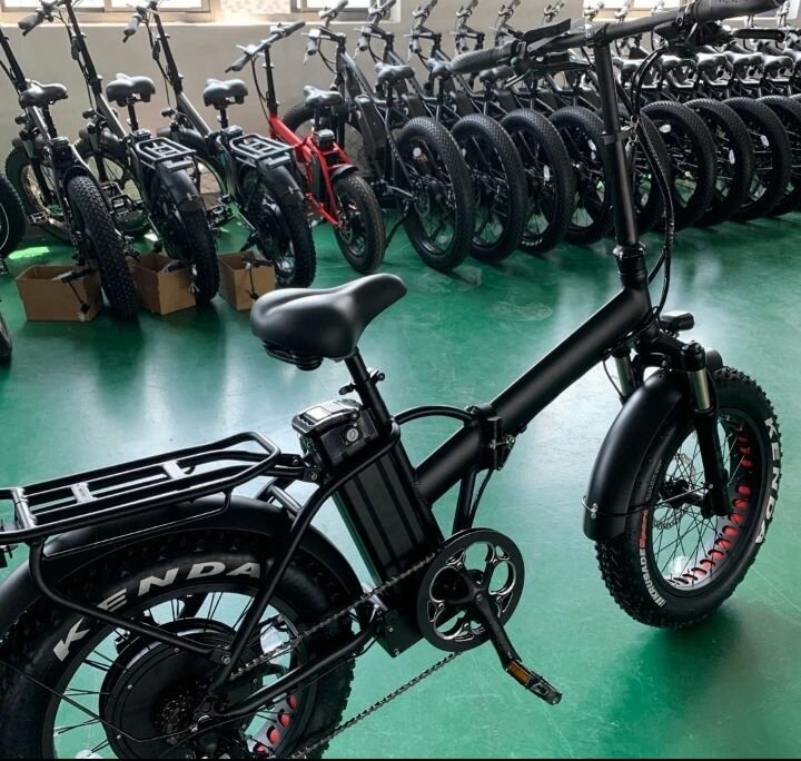 Vélo électrique pliant tout-terrain