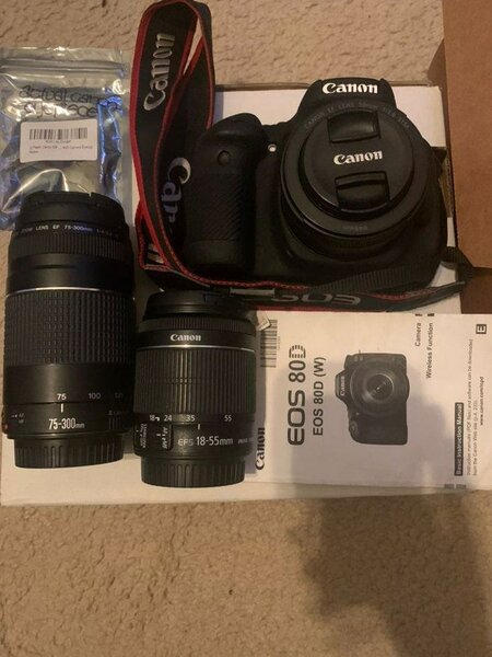 Canon EOS 80D avec Objectifs