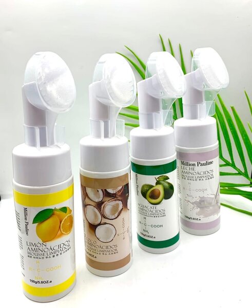 Mousse nettoyante aux acides aminés