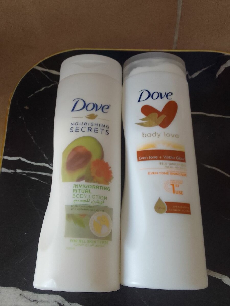 Lotion hydratante Dove soin