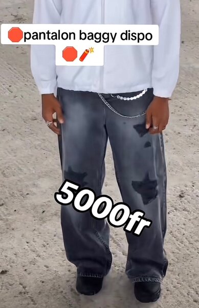 Pantalons baggy pour hommes